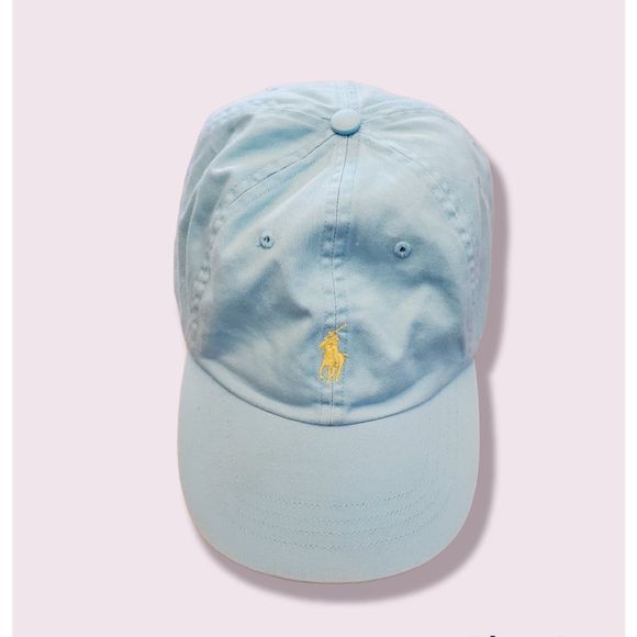 Ralph Lauren Other - Ralph Lauren Polo Hat Cap Strap Back Blue Pony Adjustable Men | Preppy | EUC